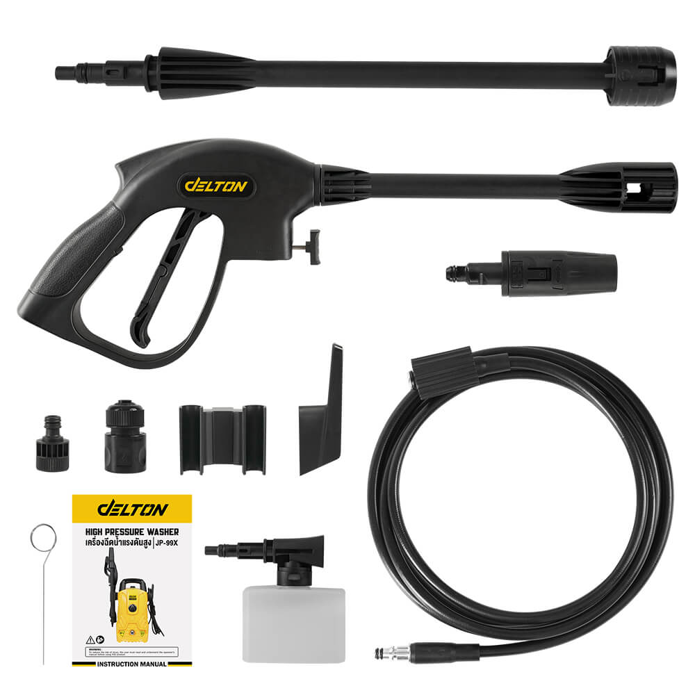 เครื่องฉีดน้ำแรงดันสูง DELTON รุ่น JP-99X X-SERIES 150 บาร์ 1800 วัตต์